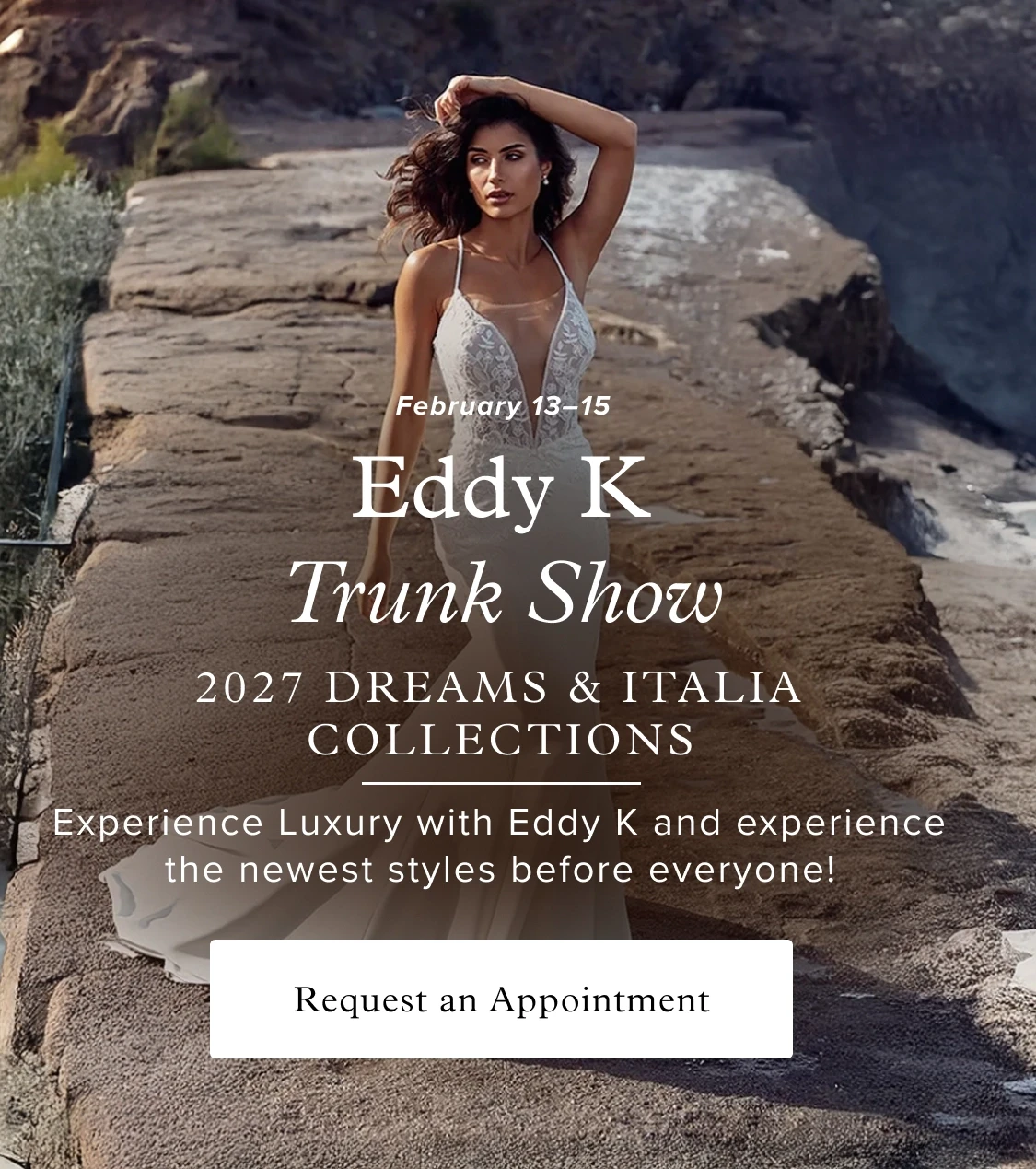 Eddy K Trunk Show 2026 Dreams & Italia Collections